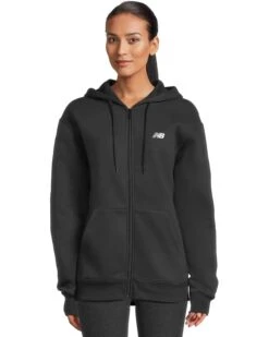 New Balance Sport Essentials Logo Fleece Full Zip | Coats & Outerwear -Every Shoe Fit 717p0bSTaIL. AC SR736920